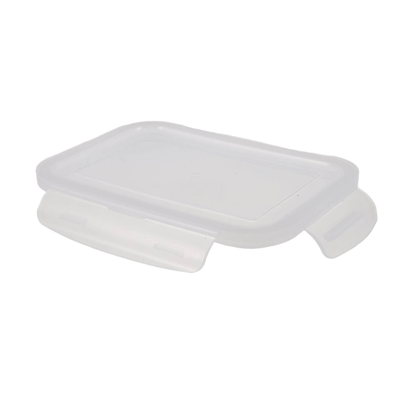 Meal Prep Glass Containers With Lids - 밀폐형 직사각형 용기 뚜껑 실리콘 씰