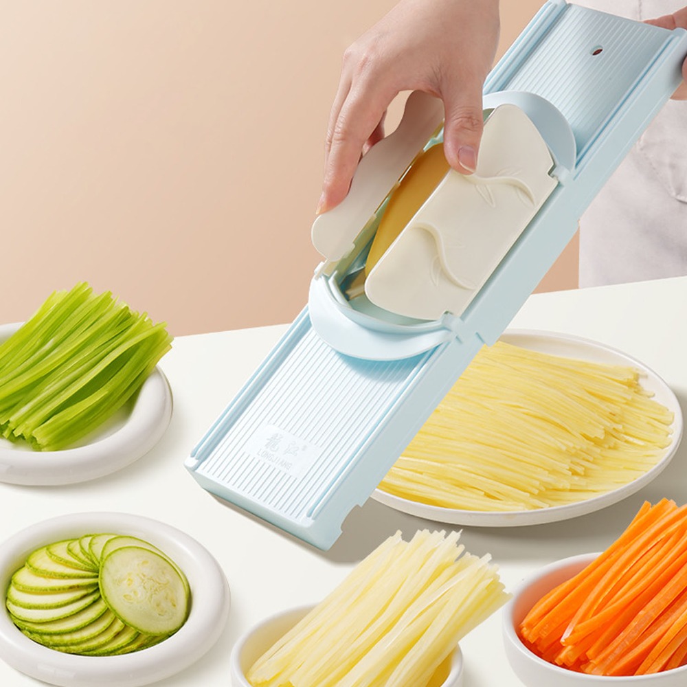 플라스틱 감자 슬라이서 블루 스테인리스 스틸 칼날 감자 - Meal Prep Potatoes 리뷰 및 가격