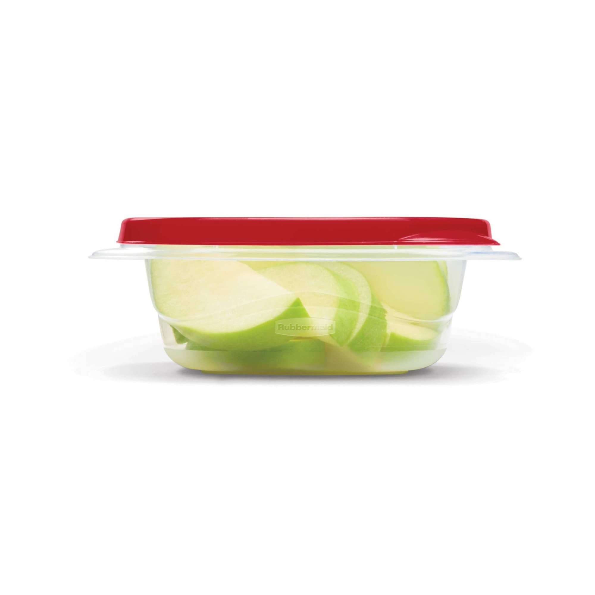 빨간색 뚜껑 식품 보관 용기 5개, 1.26컵 용량의  - Meal Prep Containers 리뷰 및 가격