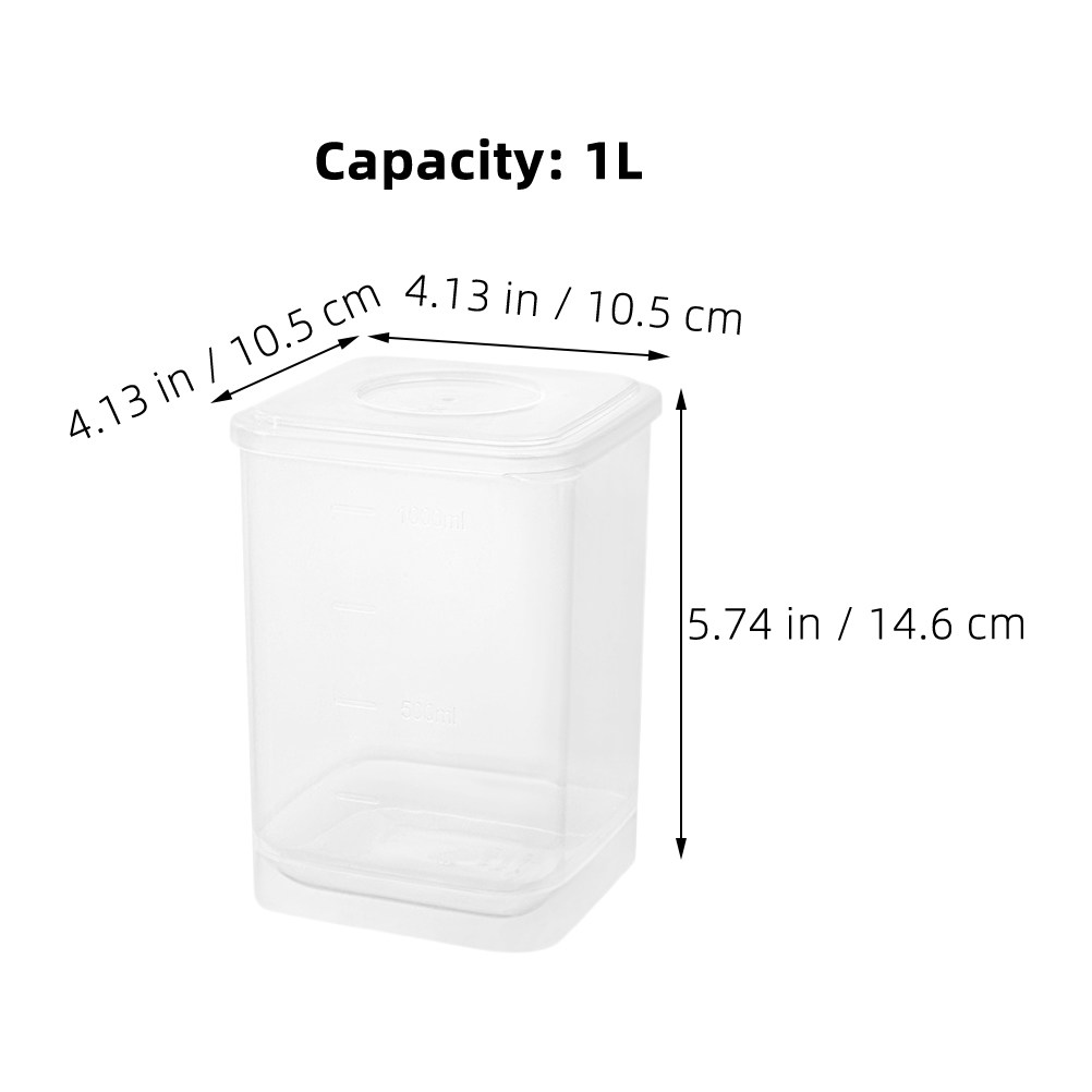플라스틱 투명 요구르트 보관함 밀폐 용기 수제 요구르트 - Meal Prep Yogurt Containers 리뷰 및 가격
