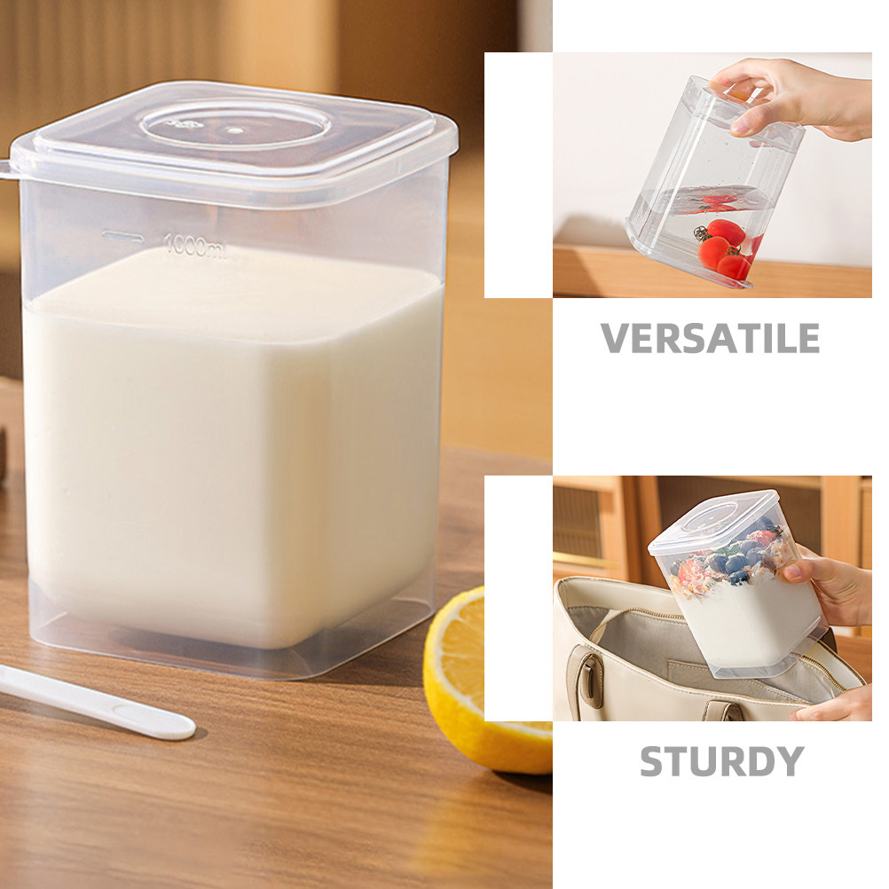 플라스틱 투명 요구르트 보관함 밀폐 용기 수제 요구르트 - Meal Prep Yogurt Containers 리뷰 및 가격