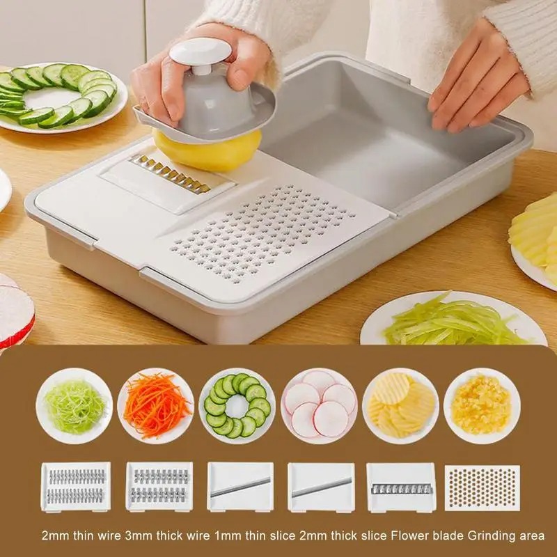 주방용 야채 강판, 야채 슬라이서 필러 도구 (보관 트 - Meal Prep Potatoes 리뷰 및 가격