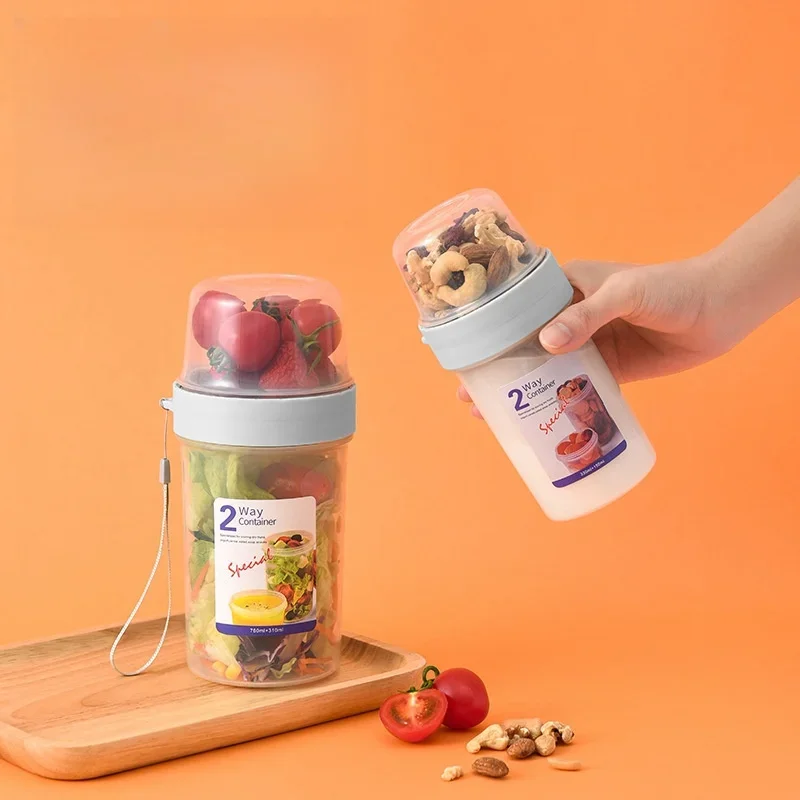 아침 식사용 오트밀 시리얼 견과류 요거트 샐러드 컵 밀 - Meal Prep Yogurt Containers 리뷰 및 가격