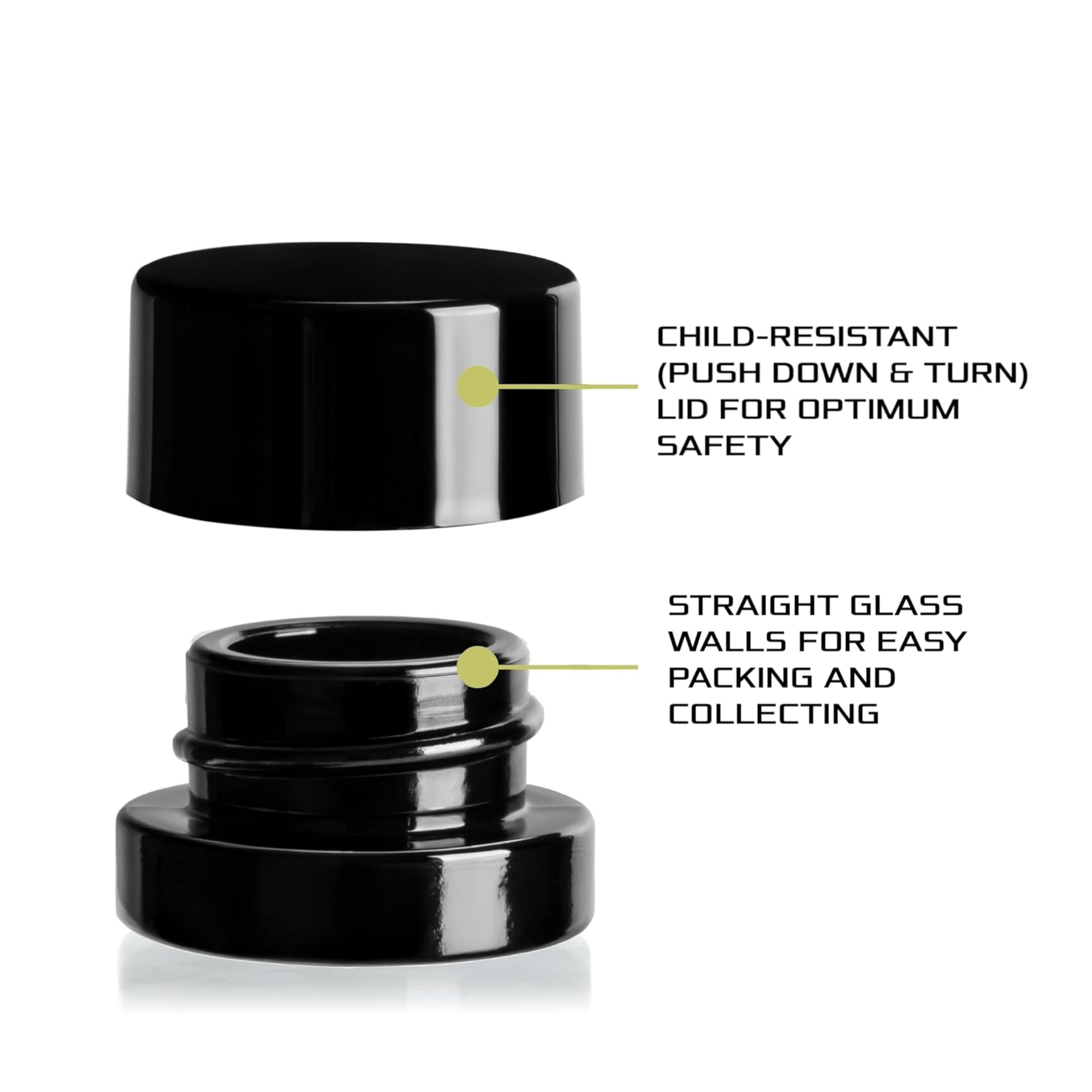 5ml 두꺼운 검은색 유리병, 어린이 보호 뚜껑 포함  - Meal Prep Glass Containers With Lids 리뷰 및 가격