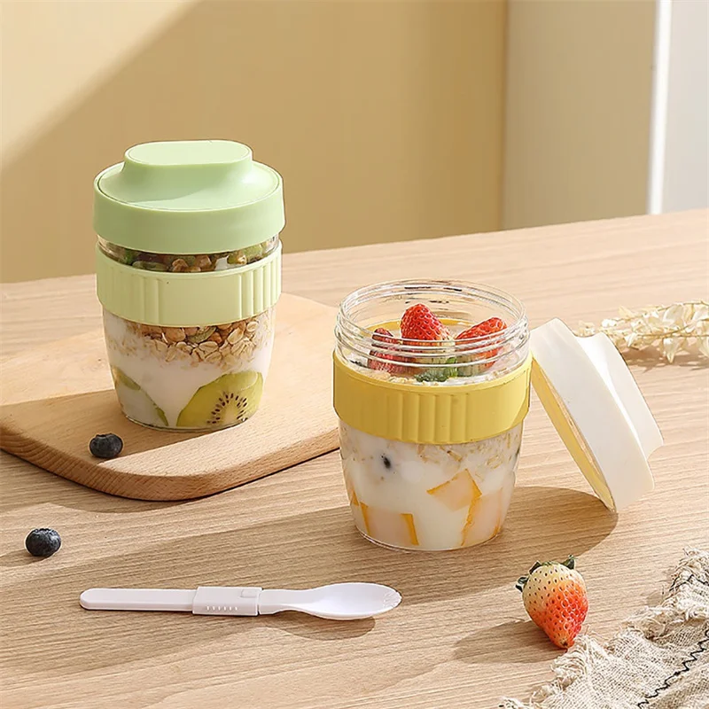 480/570ml 아침 식사 컵 휴대용 오트밀 시리얼  - Meal Prep Yogurt Containers 리뷰 및 가격