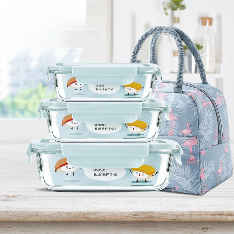 내열 유리 도시락 용기(뚜껑 포함), 전자레인지 사용  - Meal Prep Glass Containers With Lids 리뷰 및 가격