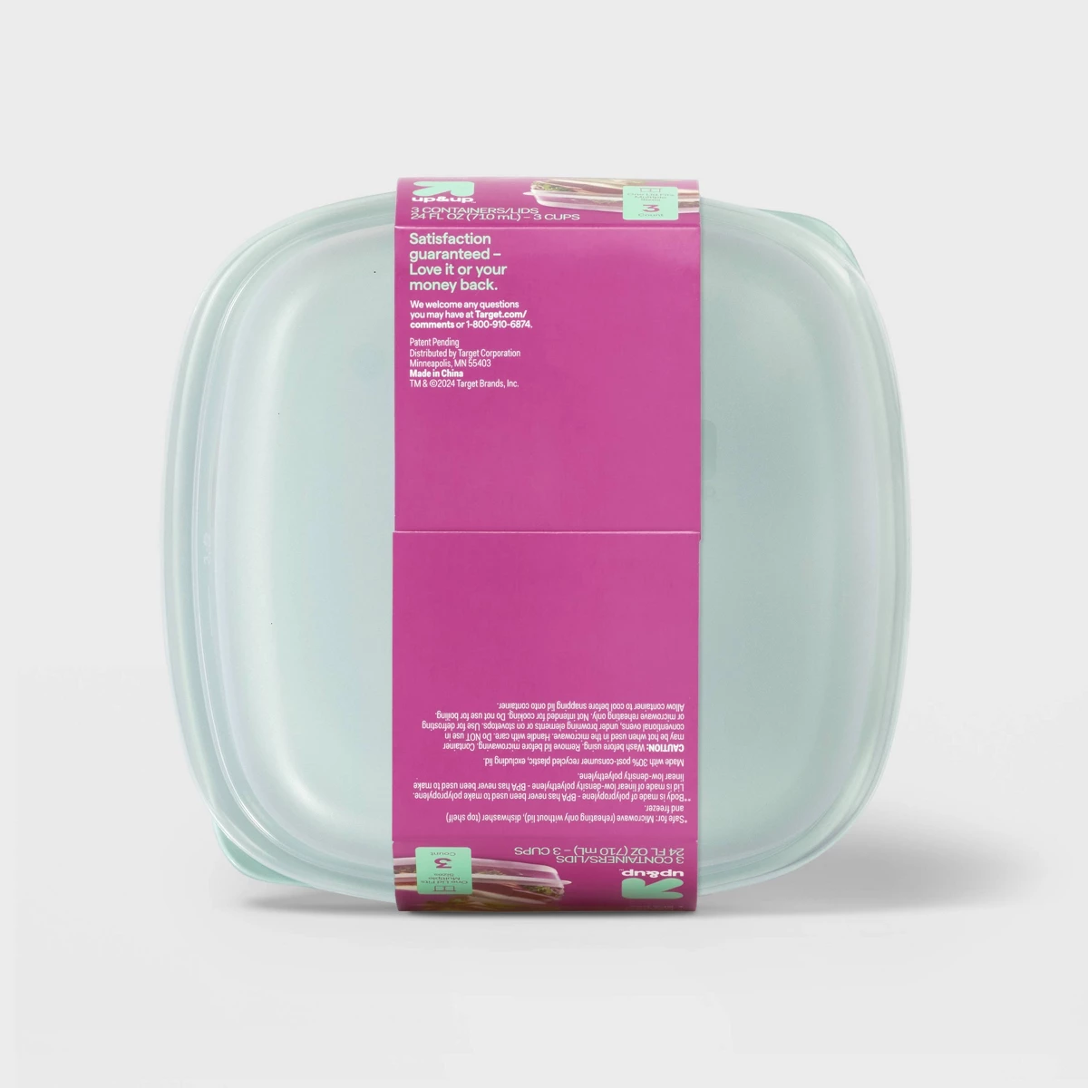 2026년형 새로운 3팩 24온스 사각형 식품 보관 용 - Meal Prep Containers 리뷰 및 가격